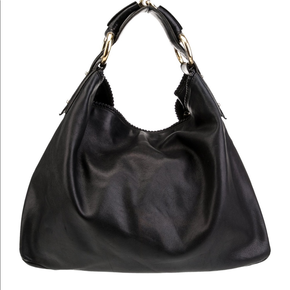 Vintage gucci horsebit hobo bag